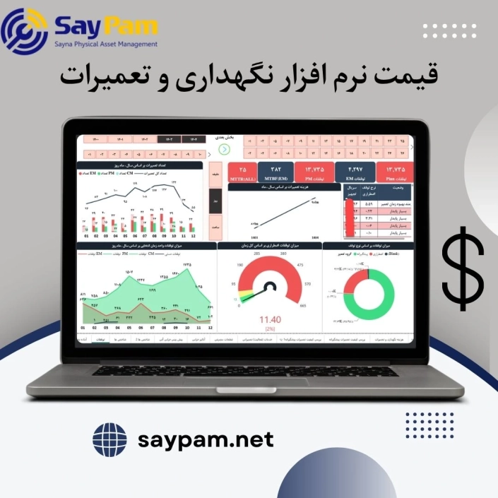 قیمت نرم افزار نگهداری و تعمیرات